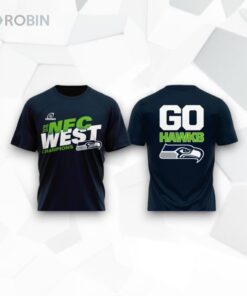 Seattle Seahawks 2025 NFC West Champions Let’s Go Hawks Shirt