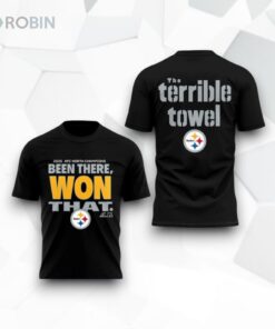 Steelers AFC North Champions 2025 The Terrible Tower Shirt