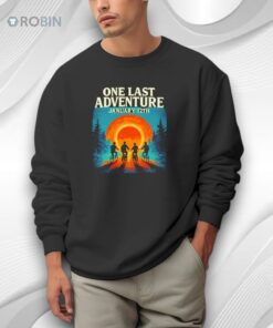 Stranger Things One Last Adventure January 12th Shirt