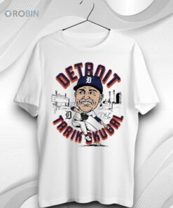 Tarik Skubal Detroit Tigers Superstar Caricature Signature Unisex Shirt (T Shirt, Hoodie, Tank Available)
