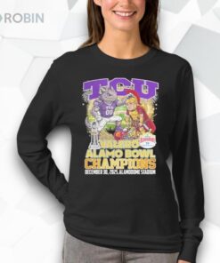 TCU Horned Frogs Valero Alama Bowl Champions 2025 Football mascot T Shirt