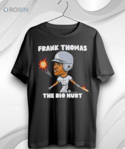 The Big Hurt Frank Thomas Chicago White Sox Superstar Caricature Unisex Shirt