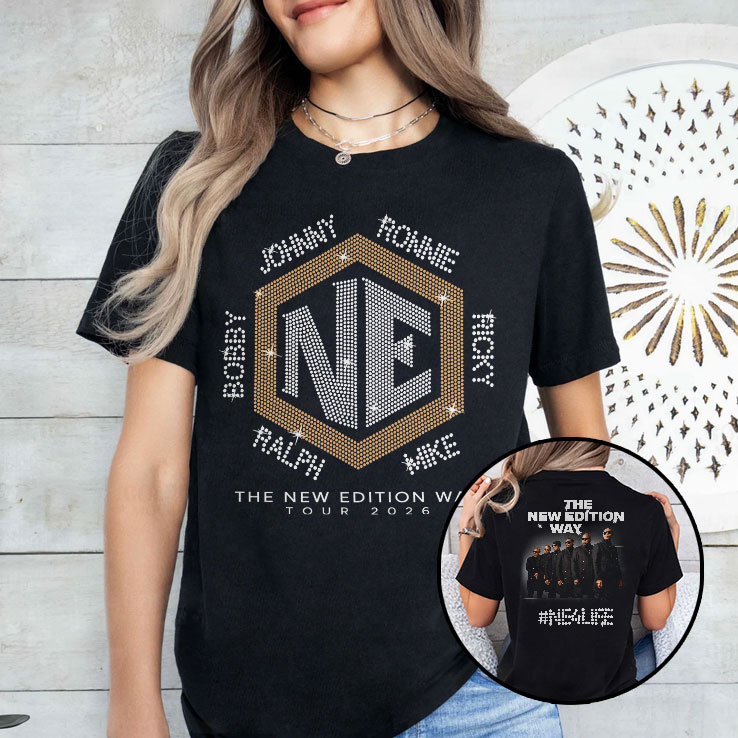 The New Edition Way Tour 2026 Unisex Shirt The New Edition Way Tour 2026 Unisex Shirt
