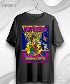 The Offspring Jan 19 2026 Nampa Id Tour Unisex Shirt