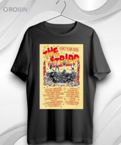 The Stripp European Tour 2026 Unisex Shirt (T Shirt, Hoodie, Tank Available)