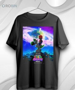 The Super Mario Galaxy Movie Only In Theaters April 1 2026 Unisex Shirt