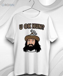 U Ok Hun Attila The Hun Face Cartoon Woman Unisex Shirt
