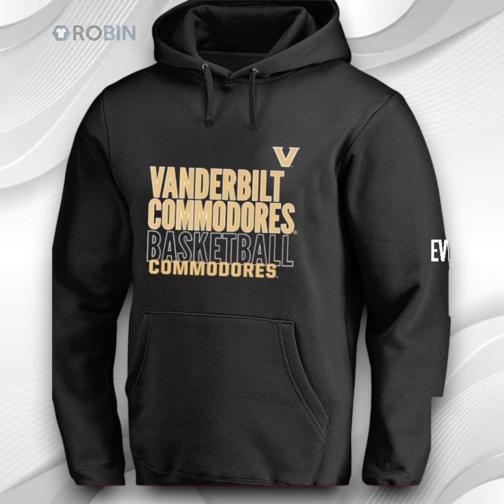 Vanderbilt Commodores Basketball Commodores Logo Overlay Shirt Vanderbilt Commodores Basketball Commodores Logo Overlay Shirt