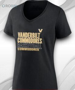Vanderbilt Commodores Basketball Commodores Logo Overlay Shirt