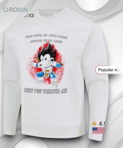 Vegeta X Stranger Things Wait Until My Sixth Grade Journal Hears About How You Treated Me Shirt