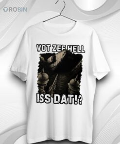 Vot Zee Hell Iss Dat German Wwi Tank Reaction Graphic Woman Unisex Shirt