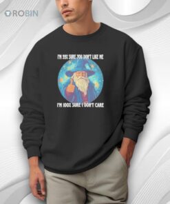 Wizard I’m 99 Sure You Don’t Like Me I’m 100 I Don’t Care Shirt