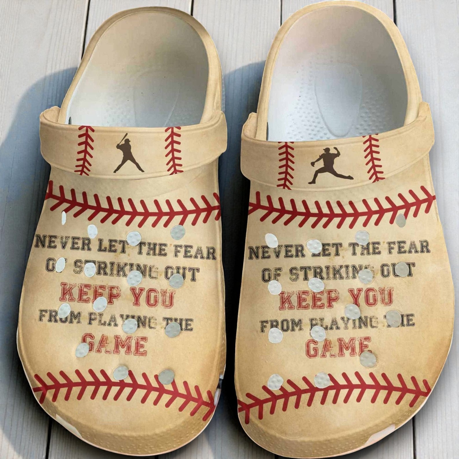 Baseball Motivation Crocs – “Keep You From Playing The Game” Classic Crocs Baseball Motivation Crocs – “Keep You From Playing The Game” Classic Crocs