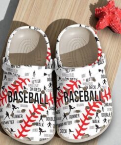 Baseball Pattern Classic Crocs