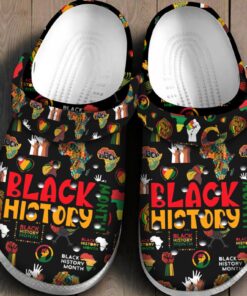 Black History Month African American Classic Crocs