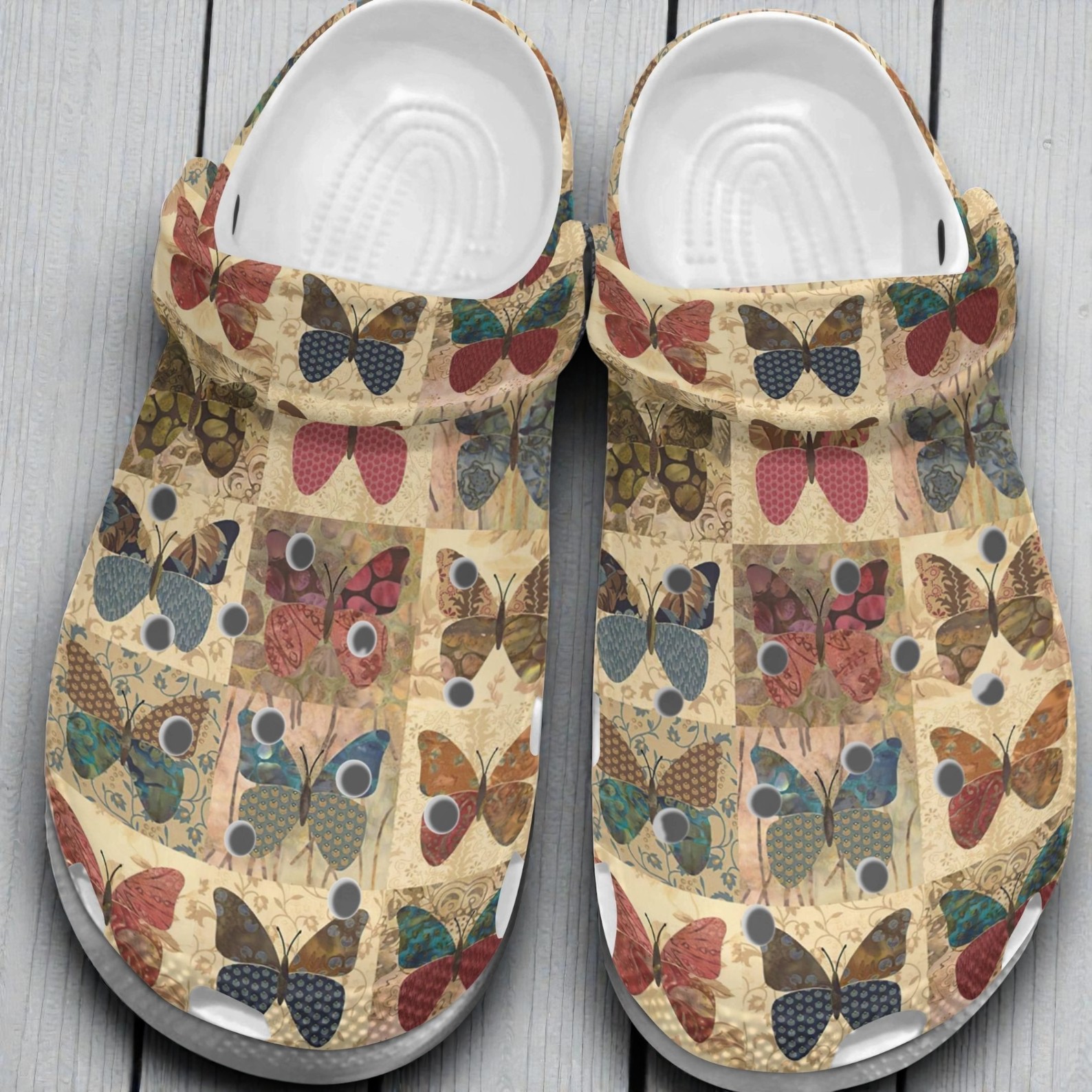 Butterfly Collection Crocs Shoes Butterflies Clog Gifts For Mother Day Grandma Butterfly Collection Crocs Shoes Butterflies Clog Gifts For Mother Day Grandma