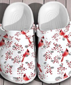Cardinal Birds Pattern Classic Crocs
