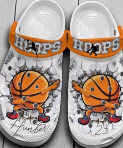 Personalized Dabbing Basketball Crocs