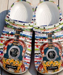 Guitar Colorful Clog Shoes