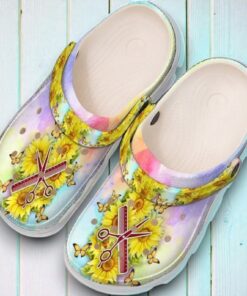 Hairstylist Rainbow clog Shoes