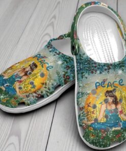 Hippie Peace clog Shoes