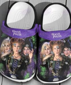 Hocus Pocus Halloween Crocband Clogs