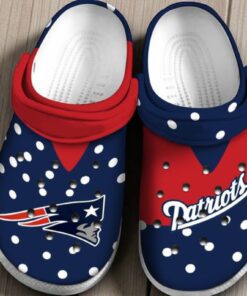 New England Patriots Crocband Nfl Clog Shoes