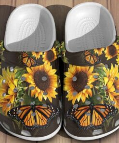 New Sunflowers Classic Crocs