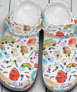 Notebook Paper School Learning Tools Classic Crocs For Men Women