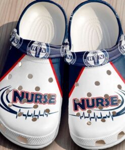 Registered Nurse RN Pulse Beat Crocs – Sporty Medical Staff Shoes
