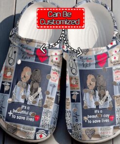 Nurse   Nurse Awesome clog Shoes For Men And Women