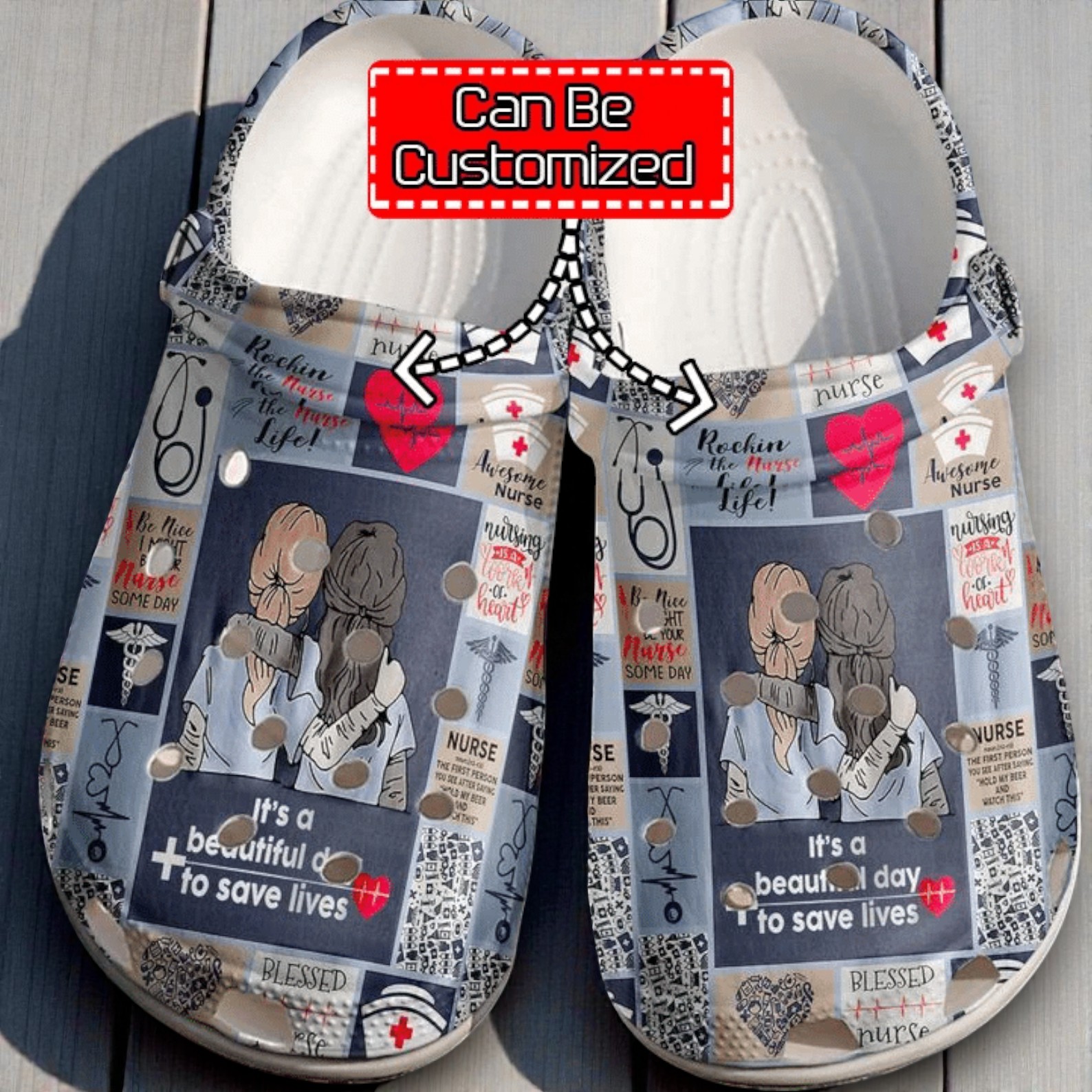 Nurse Nurse Awesome clog Shoes For Men And Women Nurse Nurse Awesome clog Shoes For Men And Women