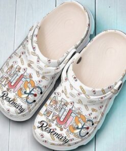 Nurse Personalized Love To Be A V2 Classic Crocs