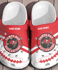 Personalized Tampa Bay Buccaneers Nfl Fans Crocband Clogs