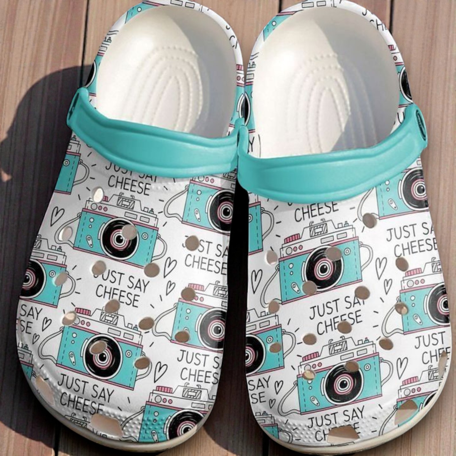 Photographing Just Say Cheese Classic Crocs Photographing Just Say Cheese Classic Crocs