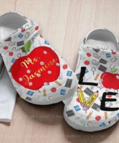 Proud To Be A Teacher clog Shoes