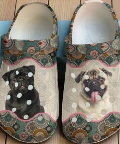 Pug Boho Classic Crocs