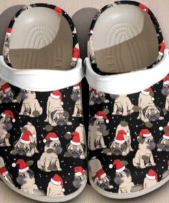 Pug Christmas clog Shoes