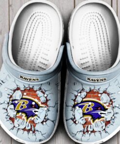 Baltimore Ravens Breakthrough Custom Crocs – NFL Football Fan Shoes