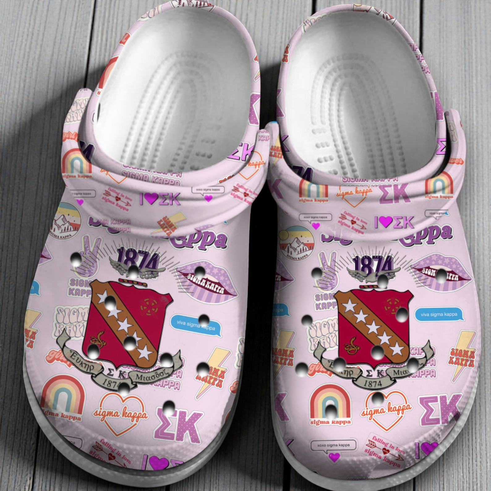 Sigma Kappa Classic Crocs Sigma Kappa Classic Crocs