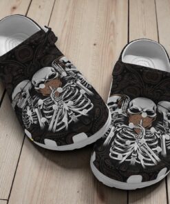 Skull Tattoo Hippie Shoes Clogs Gifts For Men Women