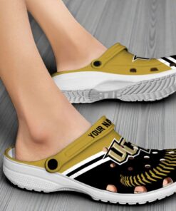 UCF Knights NCAA Sport Crocs Crocband Clogs Shoes Comfortable For Men Women and Kids