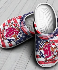 Washington State Cougars Clog Shoes