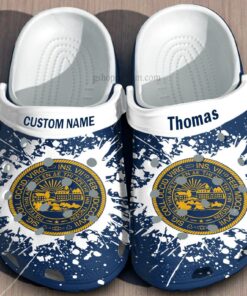 West Virginia University Graduation Gifts Crocs Shoes Customize  Admission Gift Shoes