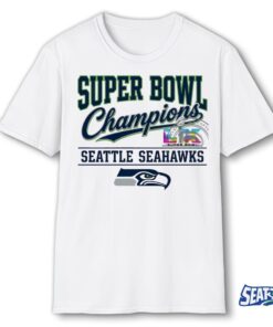 2025 Super Bowl LX Champions Seattle Seahawks Logo Shirt