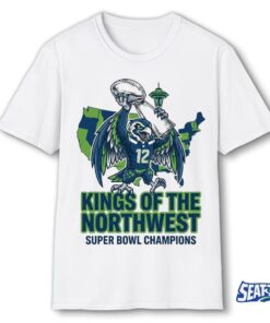 2026 Seattle Seahawks Super Bowl LX Champions Kings Of The Northwest MascoUnisex Shirt
