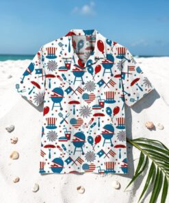 4th Of July Aloha Beach Hawaiian Shirt