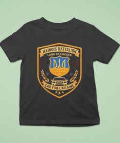 50 States For Ukraine Illinois Battalion Shirt