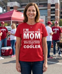 A Normal Mom Except Much Cooler Alabama Crimson Tide Unisex Shirt