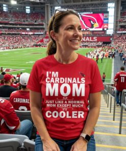 A Normal Mom Except Much Cooler Arizona Cardinals Unisex Shirt